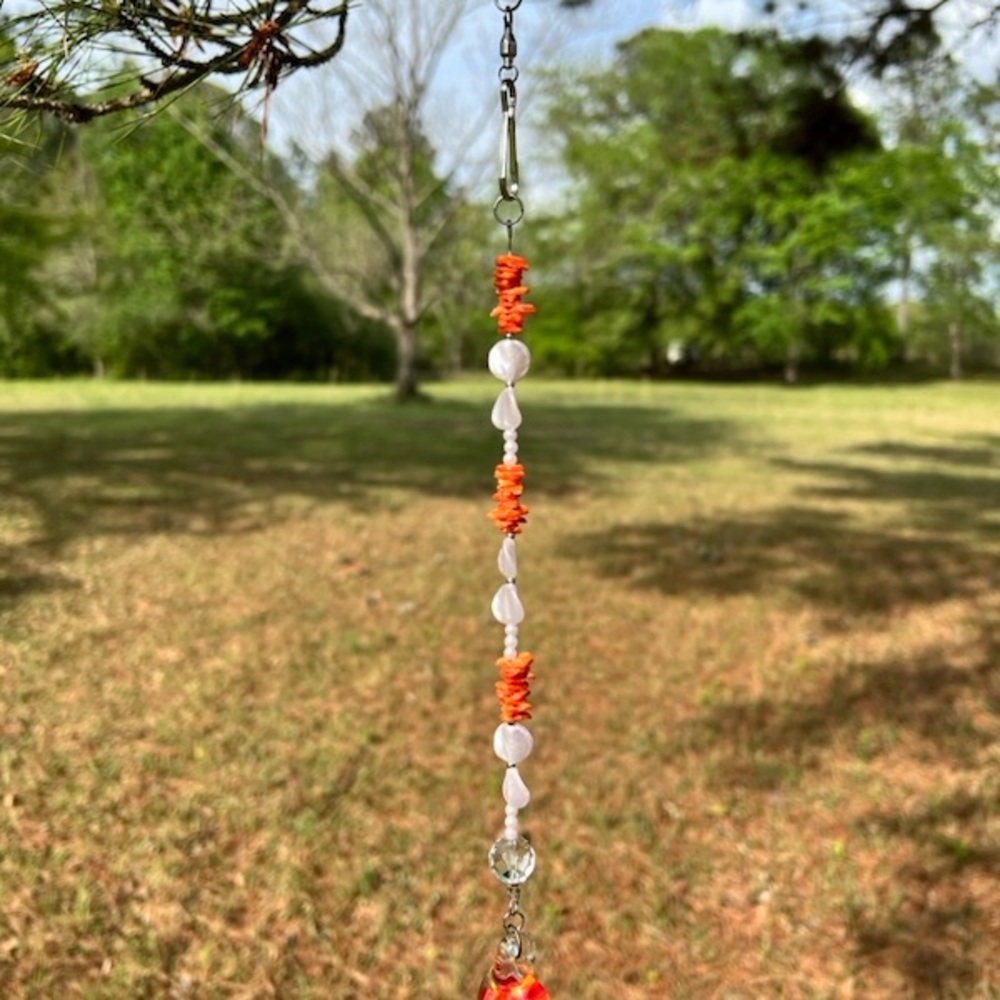 Colorful Beaded Suncatcher